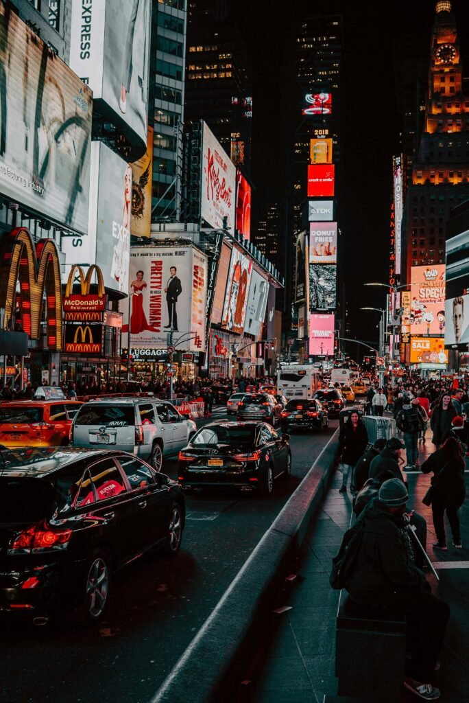 Times Square in New York City